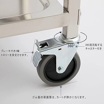Amazon.co.jp: 収納 ワゴン キッチンカート 95*50*95cm 3段